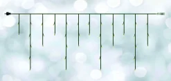 Hot Christmas Land 50 Icicle Xp Led Ice White Christmas Lights