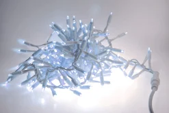 Online Christmas Land 180 Led Xp Heavy Duty Connectable Outdoor Static Cluster Christmas Lights Ice White Fdl (3M)