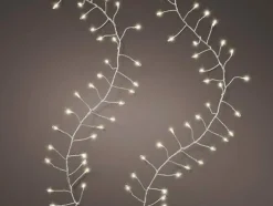 Discount Christmas Land 960 Micro Led Compact Twinkle Christmas Lights Warm White Silver Wire