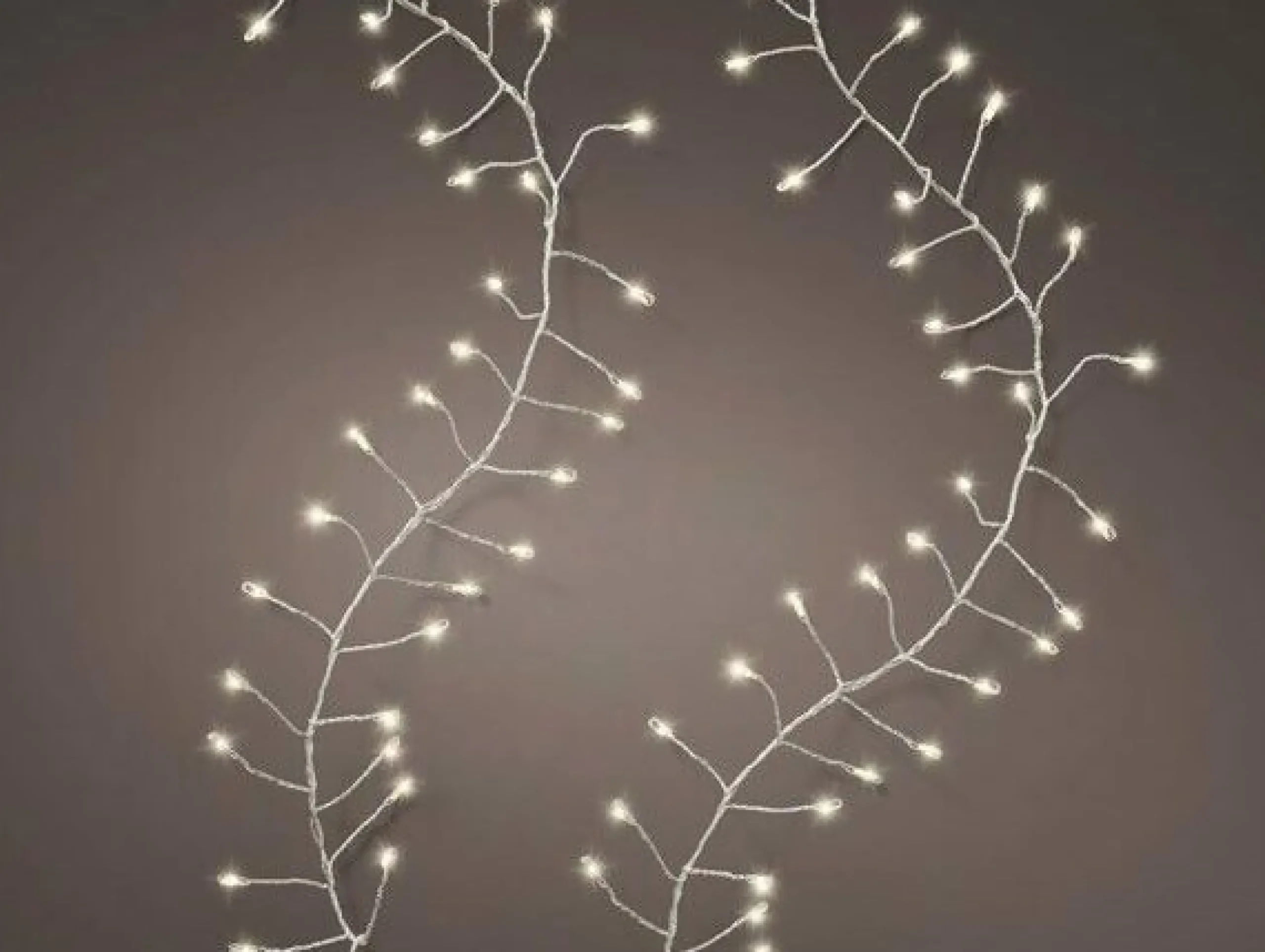 Discount Christmas Land 960 Micro Led Compact Twinkle Christmas Lights Warm White Silver Wire