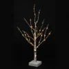 Outlet Christmas Land Artificial Birch Christmas Tree With 50 Led Lights – 2 Feet