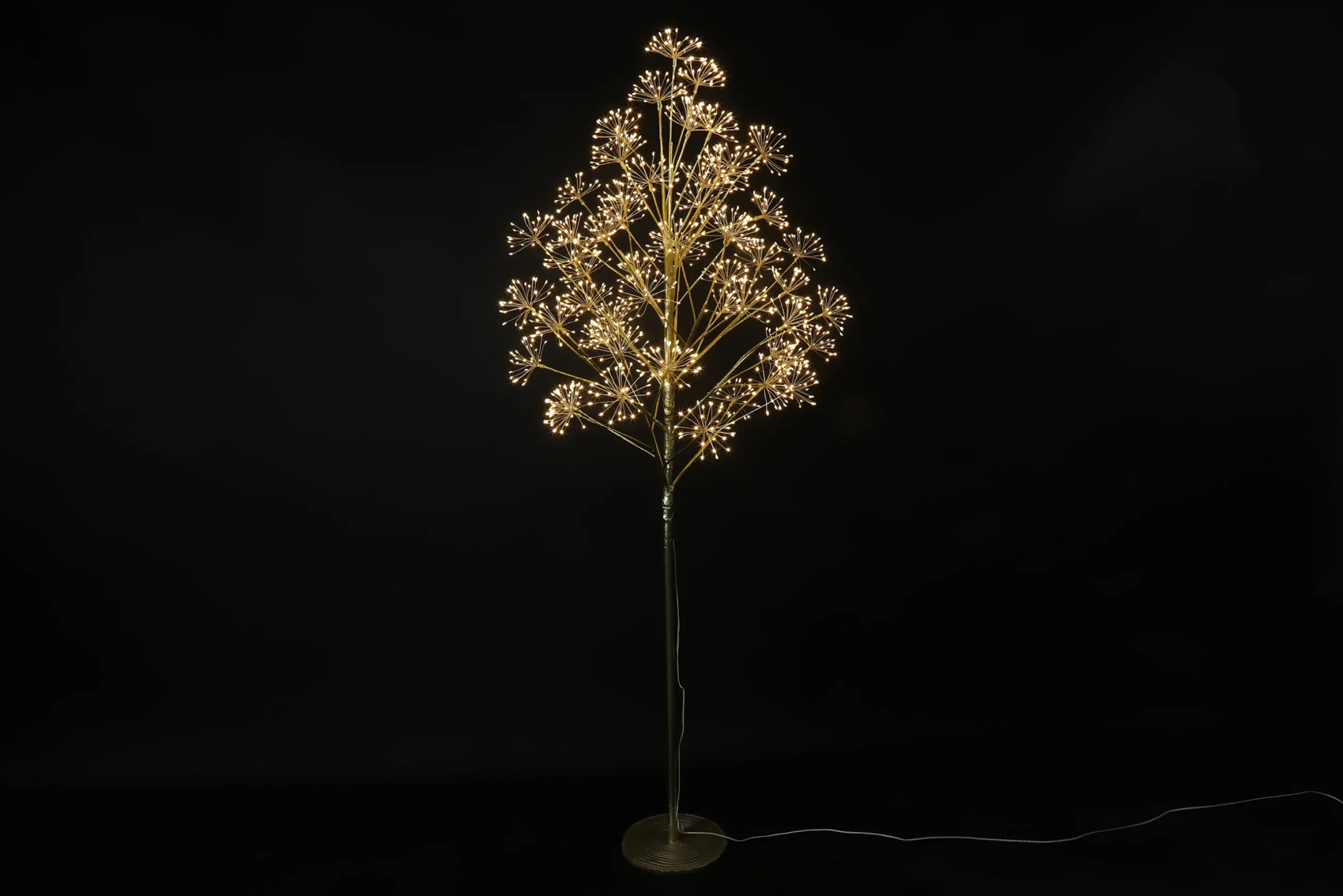 Clearance Christmas Land 6Ft Artificial Led Christmas Tree Dorion Gold