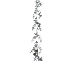 Online Christmas Land 5Ft Eucalyptus Christmas Garland With Berries And Glitter