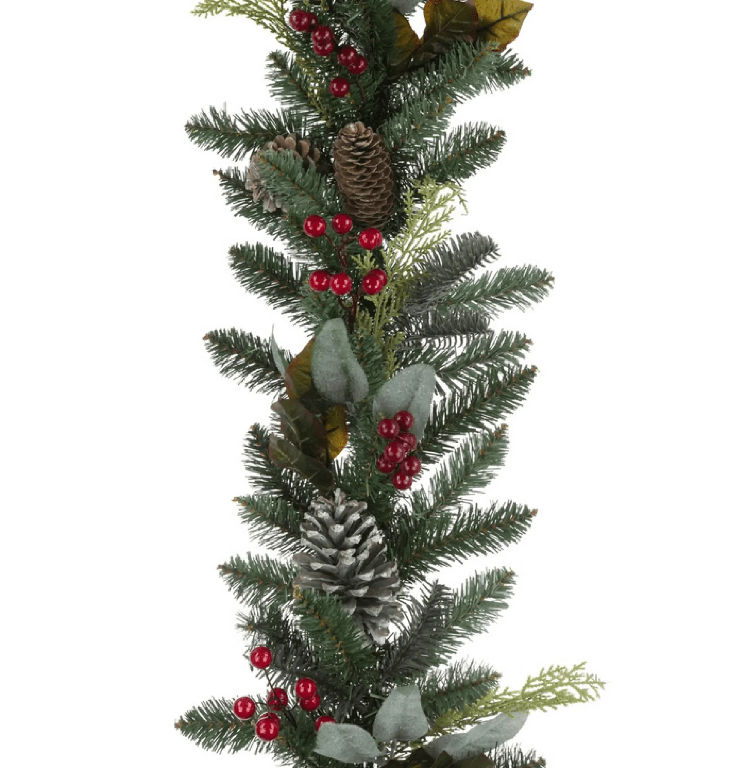 Best Christmas Land 6Ft Hawes Berry Christmas Garland