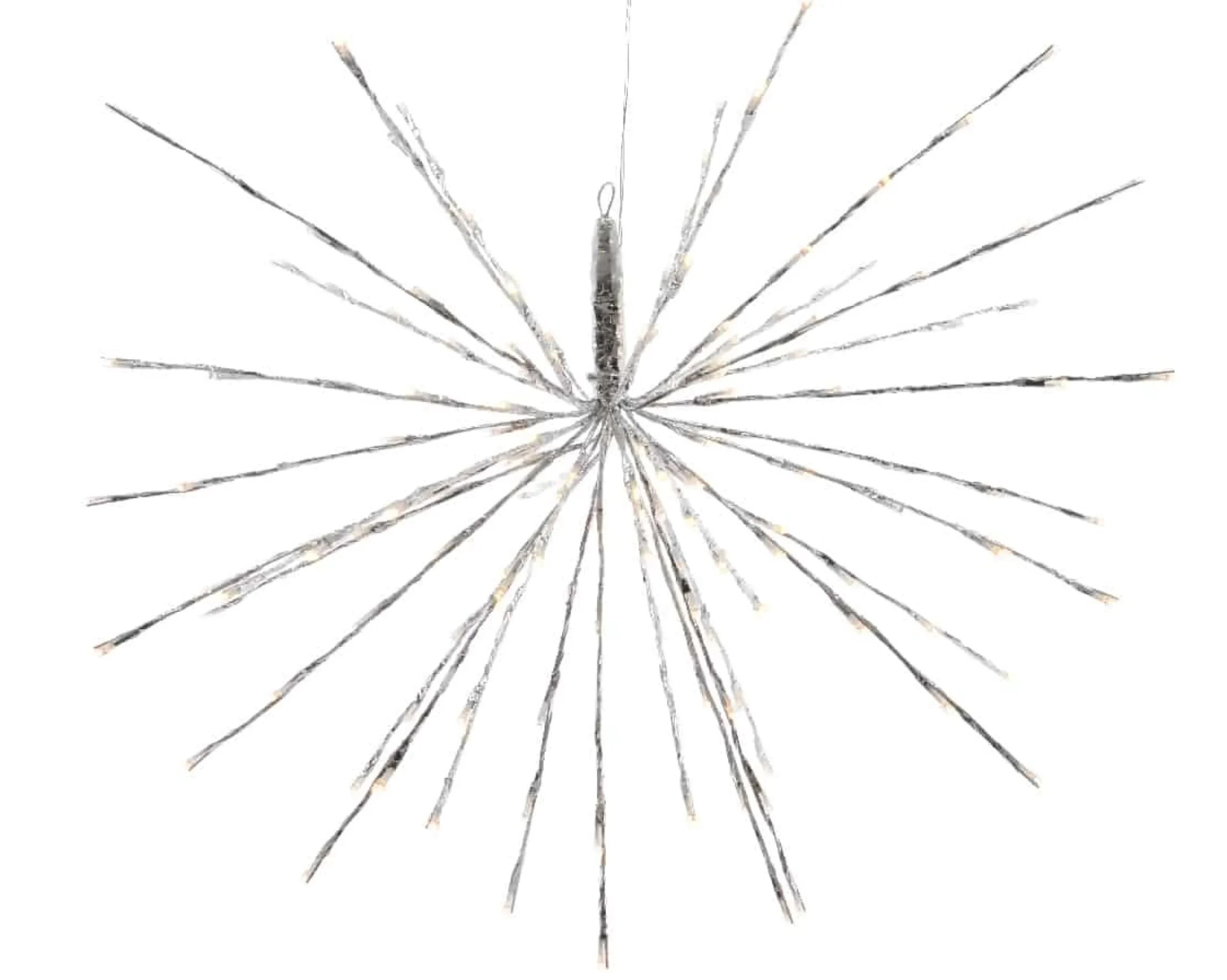 Online Christmas Land Polestar Silver Flashing Led Christmas Light 70Cm
